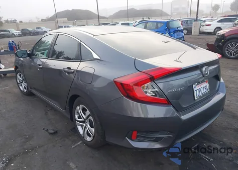 2017 Honda Civic Lx из США, поврежденный, VIN 2HGFC2F55HH560315